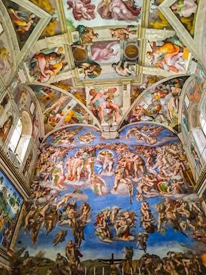 interno della cappella sistina musei vaticani