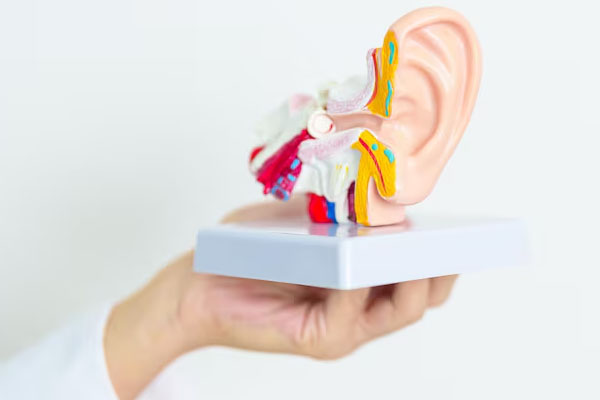 Modello 3D del sistema uditivo