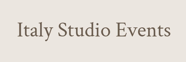 logo italy studio events